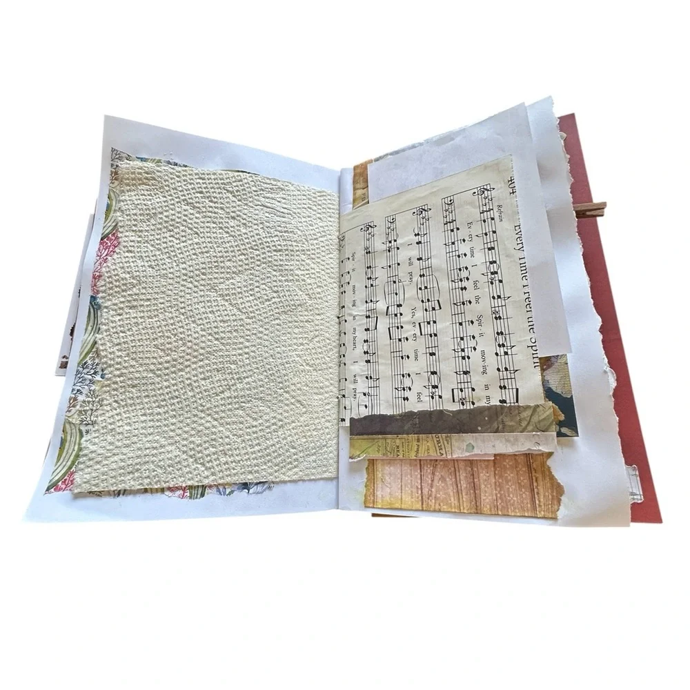 Fall Woodland Forest Themed Handmade Junk Journal